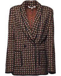 Diane von Furstenberg - Trillian Knit Jacquard Jacket - Lyst