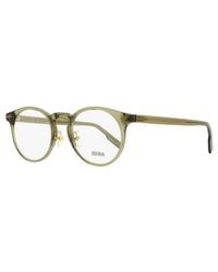 ZEGNA - Pantos Leggerissimo Eyeglasses Ez5249-H 051 50Mm Plastic (Acetate) - Lyst