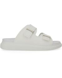 McQueen - Hybrid Double Buckle Sandal - Lyst