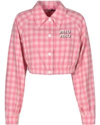 Miu Miu Jackets for Women - Up to 70% off | Lyst