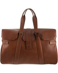 Brunello Cucinelli - Leather Weekend Bag - Lyst