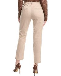 Brunello Cucinelli - Light Straight Trousers - Lyst