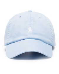 Ralph Lauren - Sky Baseball Hat With Contrasting Pony - Lyst