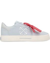 Off-White c/o Virgil Abloh - Low-Top Sneakers Canvas Cotton Trainers - Lyst