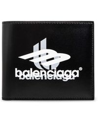Balenciaga - Wallet With Logo, - Lyst