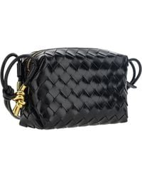 Bottega Veneta - Shoulder Bag Loop Calfskin-Brass Calf Leather - Lyst