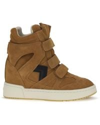 Isabel Marant - Leather Sneakers - Lyst