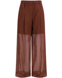 Brunello Cucinelli - Sartorial Track Pants Cotton - Lyst