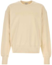 McQueen - Cream Cotton Sweatshirt - Lyst