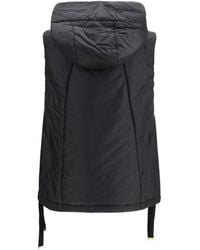 Max Mara - Vest Hooded Padded Canvas Outer: Polyamide Puffer Jackets - Lyst