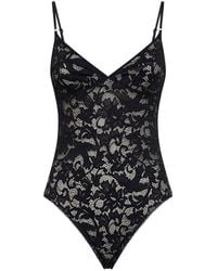 Zimmermann - Lace Sleeveless Bodysuit - Lyst