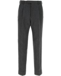 Gucci - Straight Wool And Cashmere Pants - Lyst