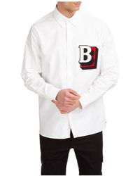 Burberry Long Sleeve Shirt Dress Shirt - White