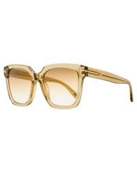 Tom Ford - Selby Sunglasses Tf952 45G 55Mm Ft0952 Plastic (Acetate) - Lyst