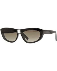 Givenchy - Sunglasses Shield Full Rim, Shiny Frame And Gradient Lens Gv40027I01B - Lyst