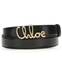 Chloé - Iconic Belt Calf Leather Bos Taurus - Lyst