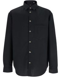 Le Plain - Shirt With Classic Collar - Lyst