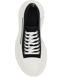 McQueen - Sneakers Tread Slick- Upper Cotton Trainers - Lyst