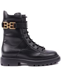 bally black boots