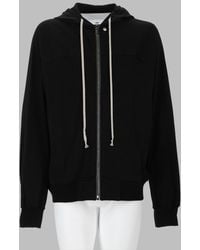 Rick Owens - Windbreaker Zip-Up Cotton Hoodie - Lyst