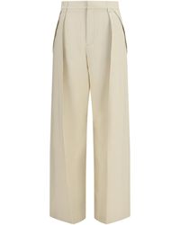 Jacob Cohen - Wide Leg Canvas Pants - Lyst