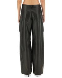 MSGM - Cargo Pants Viscose Trousers - Lyst