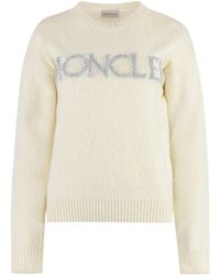 Moncler - Crew-Neck Wool Sweater - Lyst