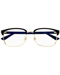 Gucci - Eyeglasses Rectangle Full Rim, - Frame And Clear Demo Lenses Lens Gg0934Oa005 - Lyst