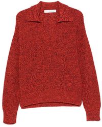 Tela - Beni Marl-Knit V-Neck Sweater - Lyst