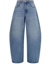 Alexander Wang - Blue Cotton Jeans Denim - Lyst