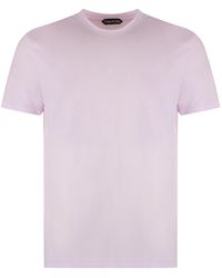 Tom Ford - Cotton Blend T-Shirt - Lyst