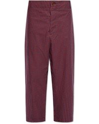 Vivienne Westwood - 'alien' Checked Trousers, - Lyst