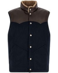 Brunello Cucinelli - Wool Sleeveless Jacket Clothing - Lyst
