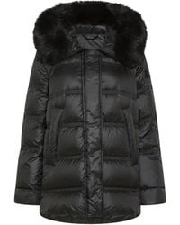Peuterey - Piumino Takan Mqn 04 Fur Nero - Lyst