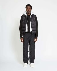 John Richmond - Padded Vest With Logo On The Front - Lyst