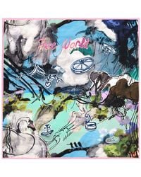 Vivienne Westwood - Silk Foulard Scarf - Lyst