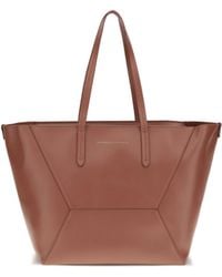 Brunello Cucinelli - Leather Tote Bag Calf Bos Taurus Shoulder - Lyst
