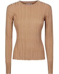 Loulou Studio - Evie Long Sleeve Ribbed Top - Lyst