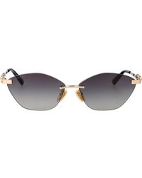 Gucci - Metal Sunglasses - Lyst