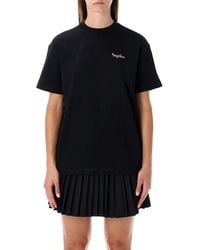 Off-White c/o Virgil Abloh - Arrow Glass Flower Cotton Logo T-Shirt - Lyst