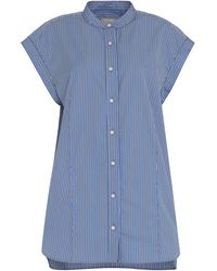 Isabel Marant - REGGY Striped Cotton Shirt - Lyst