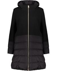 Herno - Elegant Padded Coat With Zip And Warm Hood - Lyst