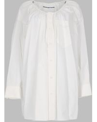 Alexander Wang - Shirt Dress Organic Cotton - Lyst