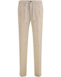 PT Torino - Linen Pants - Lyst
