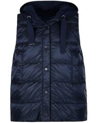 Max Mara The Cube - Buttoned Drawstring Gilet - Lyst