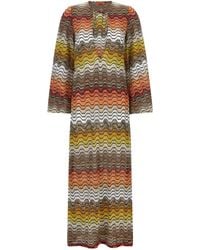 Missoni - Viscose Casual Dress - Lyst