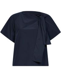 Weekend by Maxmara - Blouse Wkdrecente Taffeta Polyester Shirt - Lyst