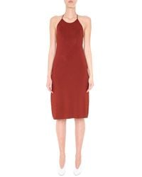 Bottega Veneta - Jersey Dress With Back Neckline - Lyst