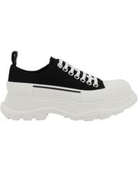 McQueen - Tread Slick Sneakers Upper: Cotton; Sole: Rubber - Lyst