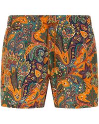 Etro - Paisley Floral Swimsuit - Lyst